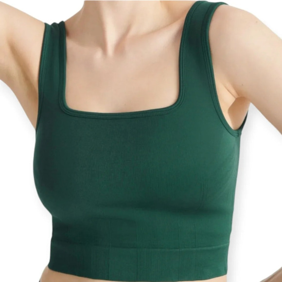 Knix Good to Go Seamless Tank in Green Small (Fits 32A-D) - Picture 5 of 16